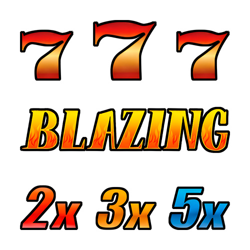 Blazing 777 2x 3x 5x Slot