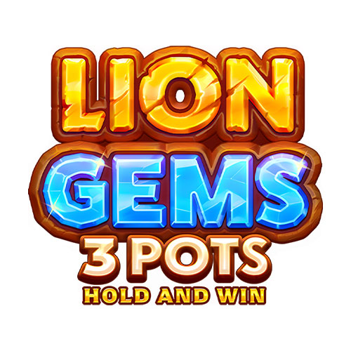 Lion Gems 3 Pots Hold and Win Slot